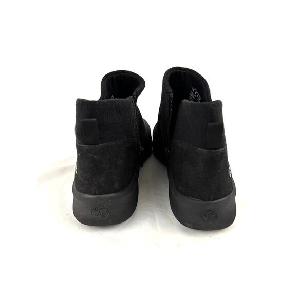 Clarks CloudSteppers Black Suede Ankle Boots Shoes - SILLIAN 2.0 RISE Size 8.5 - Picture 9 of 12